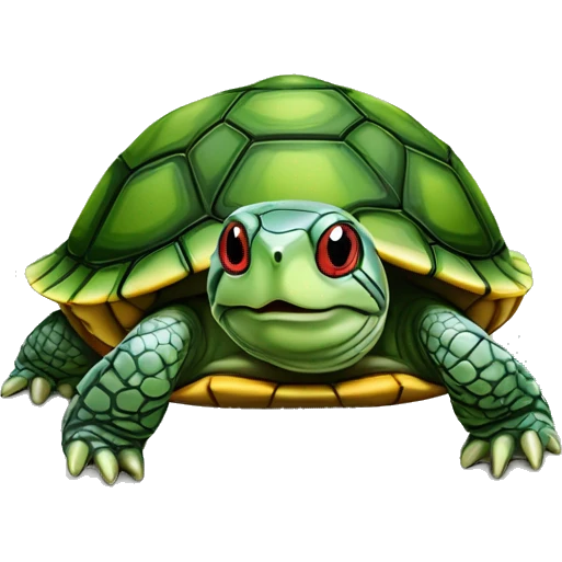 Red-Eared Slider turtle terrapin emoji