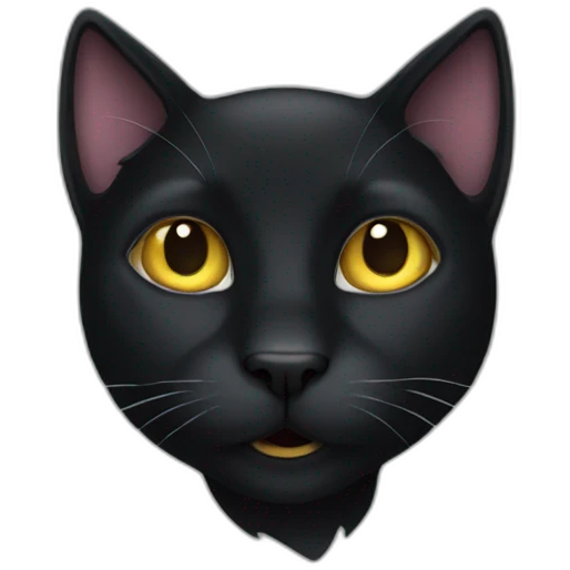 black cat emoji