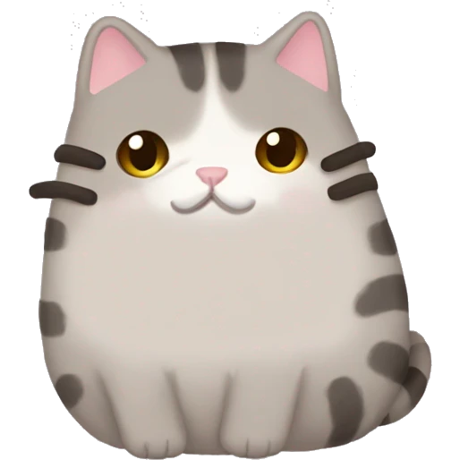 Pusheen cat emoji