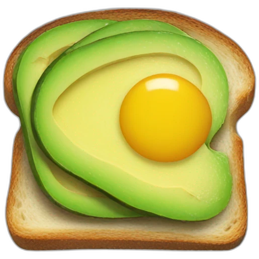 avocado toast emoji