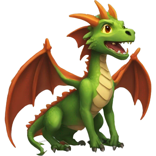Dracofeu emoji