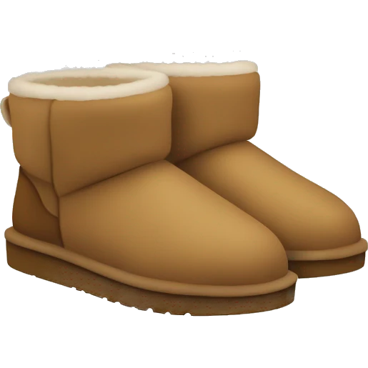 ugg slippers emoji