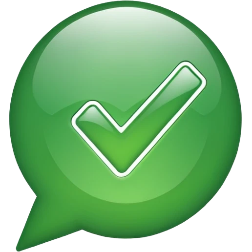 Checkmark emoji