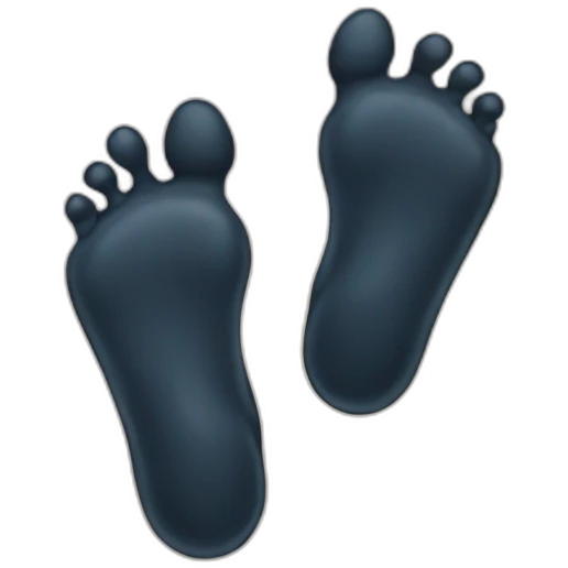 foot emoji