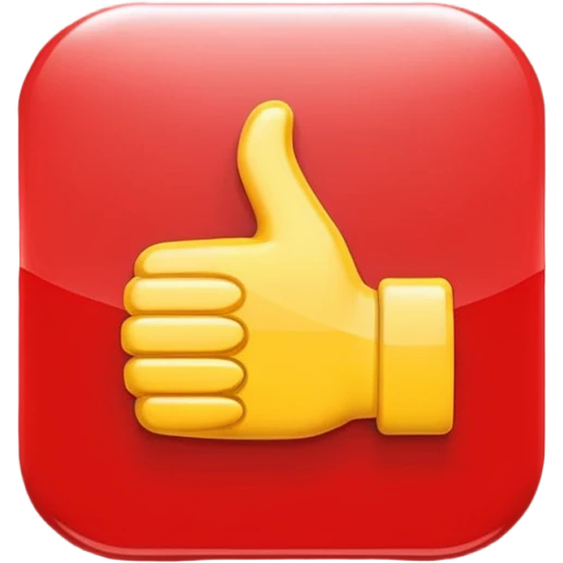 like & sub emoji