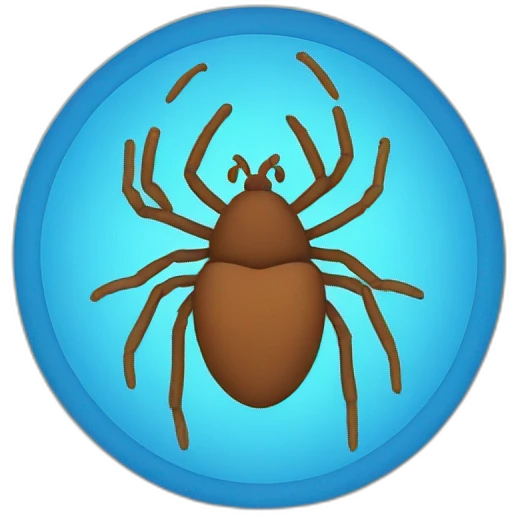 Tick sign in blue circle emoji