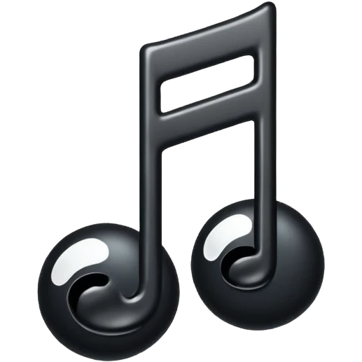 eighth note emoji