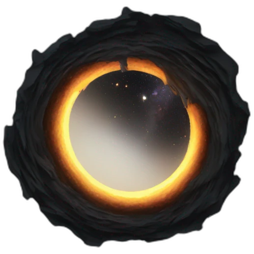 Black hole emoji