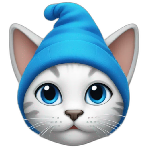 smurf cat emoji