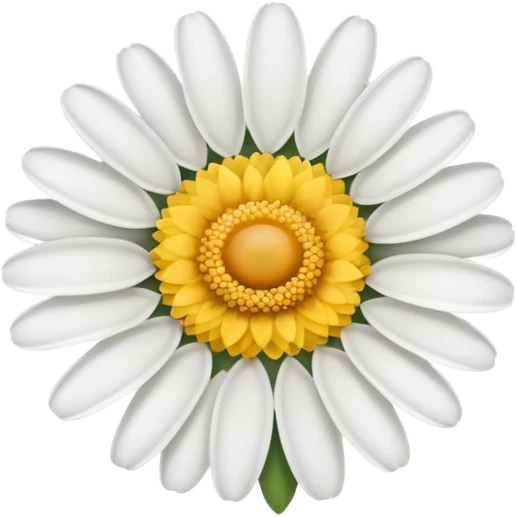 White daisy emoji
