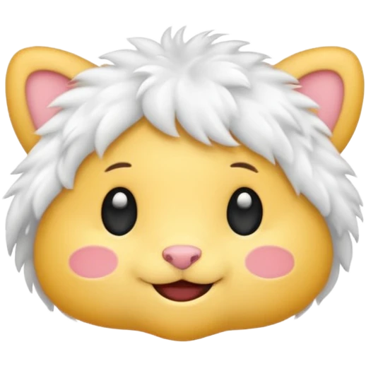 White pookie emoji emoji
