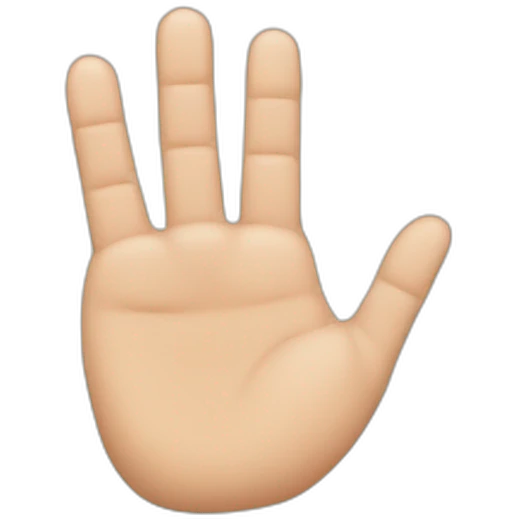 Triphalangeal thumb emoji