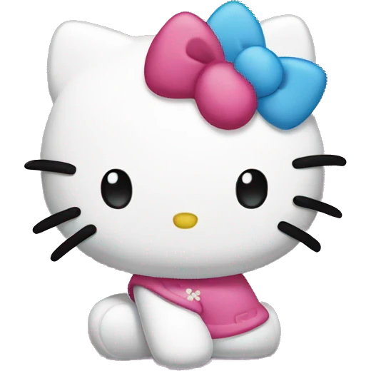 Hello kitty emoji