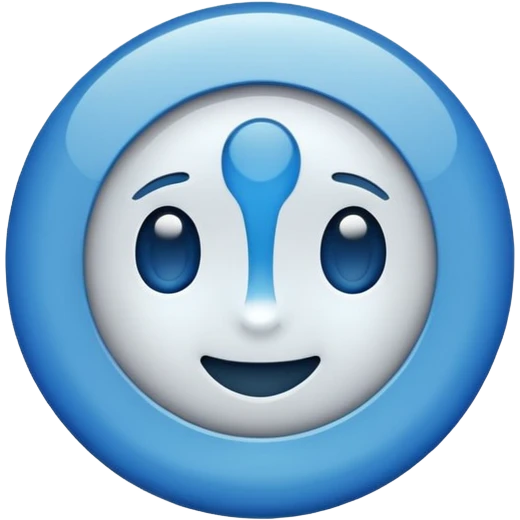 Blue tick emoji