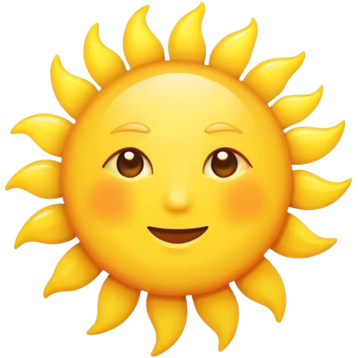 sun emoji