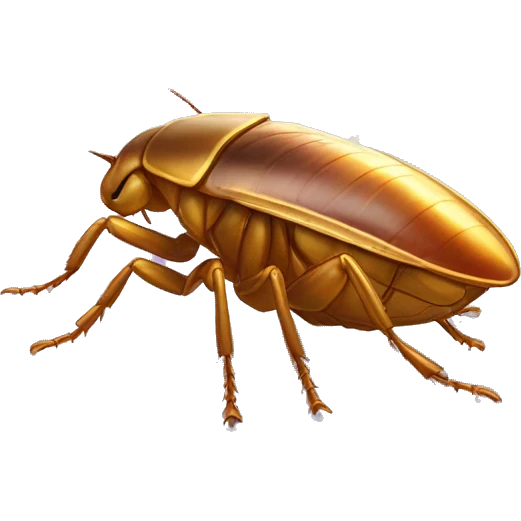 A golden cockroach, with rays of light, all around it, like a 🌟) and with a “capital N” engraved on its abdomen. It must be seen from the front like 🪳 but it must be all Golden emoji