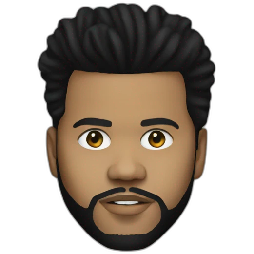 The weeknd emoji