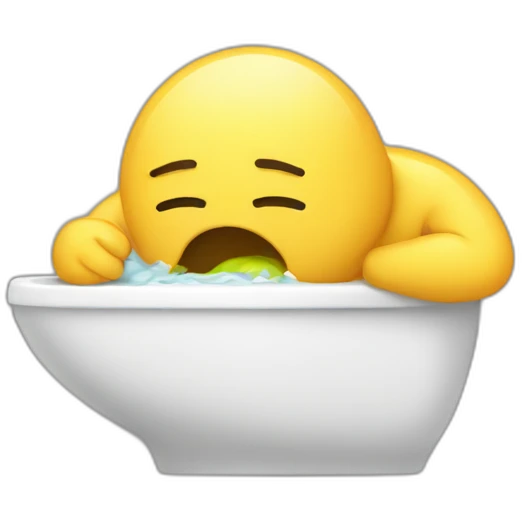 vomiting emoji | AI Emoji Generator