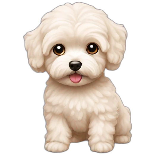 Maltipoo emoji