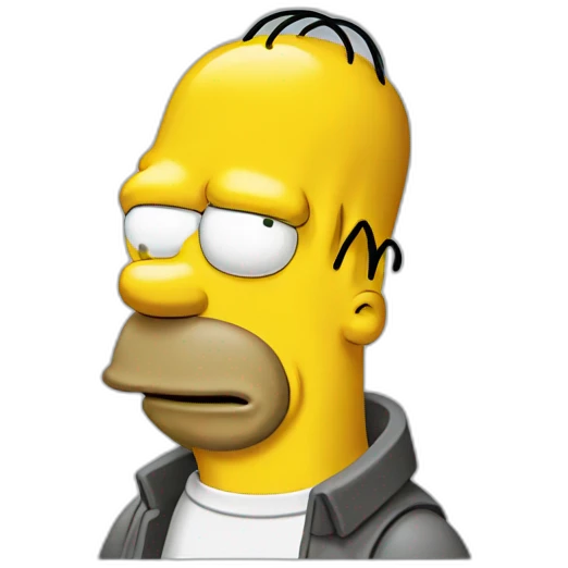 Homer simpson emoji