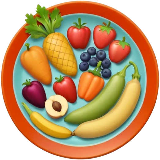 🍽️ این ایموجی رنگیش کن  emoji