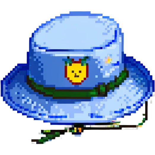 Синяя спортивная панамка со шнурком и надписью SPACEME, no background emoji