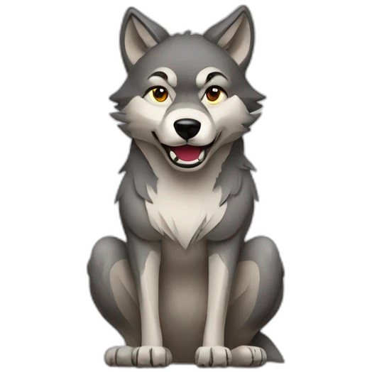 Wolf CrossFit emoji