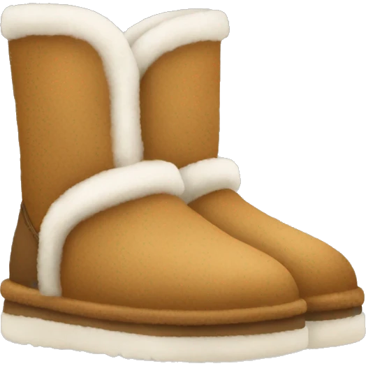 UGG slippers  emoji