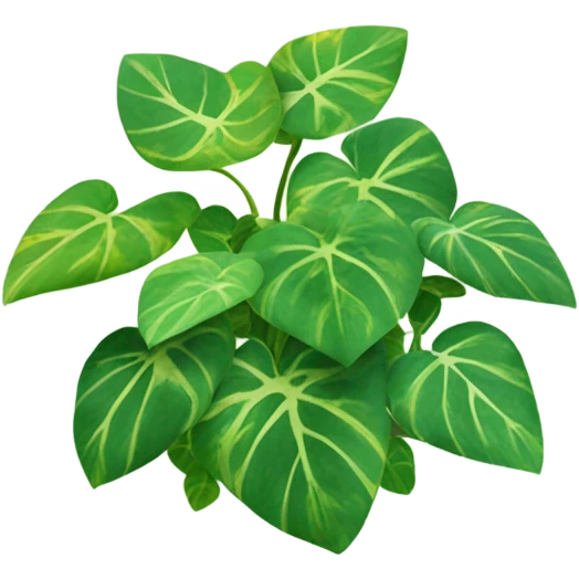 Variegated pothos emoji