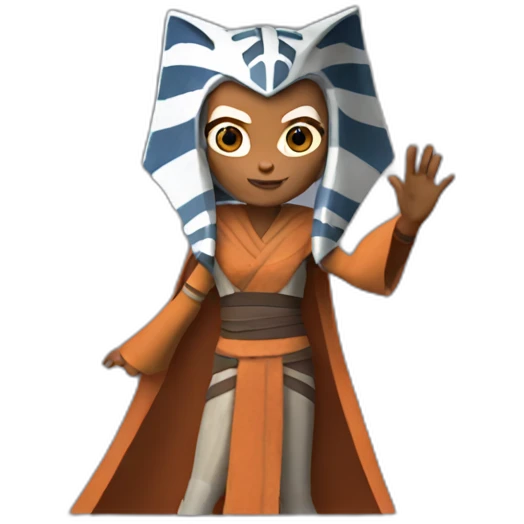 ahsoka waving emoji