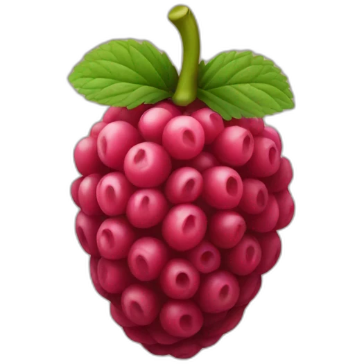 Raspberry emoji
