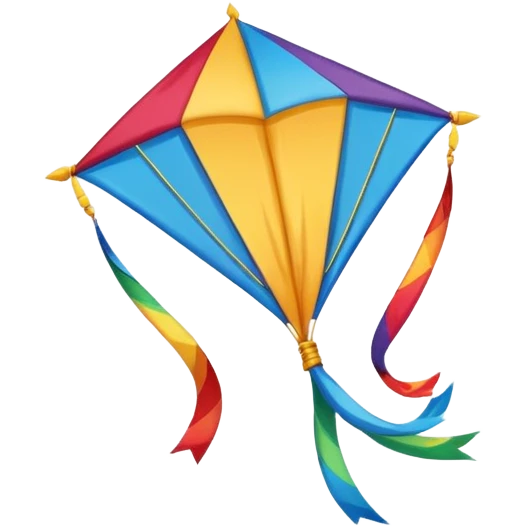 A single Kite emoji