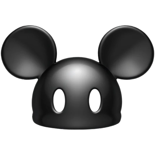 mickey mouse ears emoji
