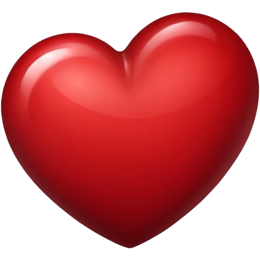 Dark red heart  emoji