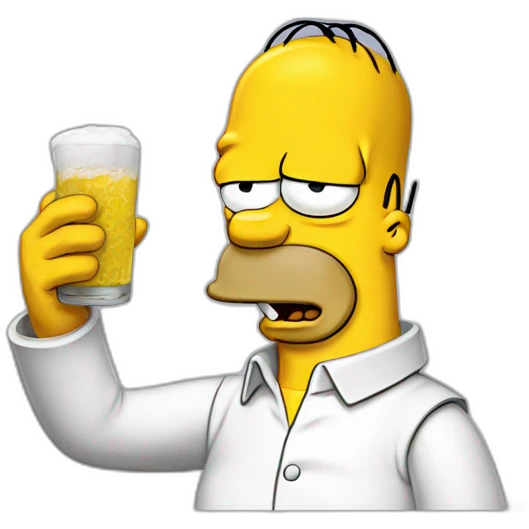 Homer simpson emoji