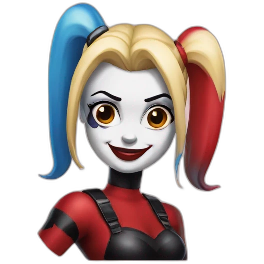 Harley Quinn Classic emoji