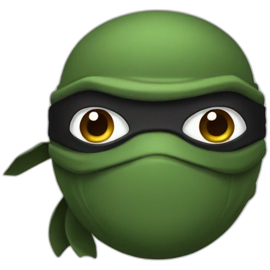 Tortue ninja emoji