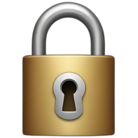 Lock emoji