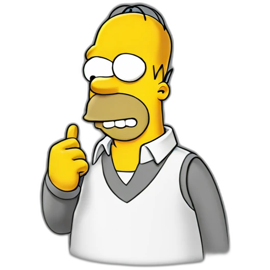 Homer Simpson emoji
