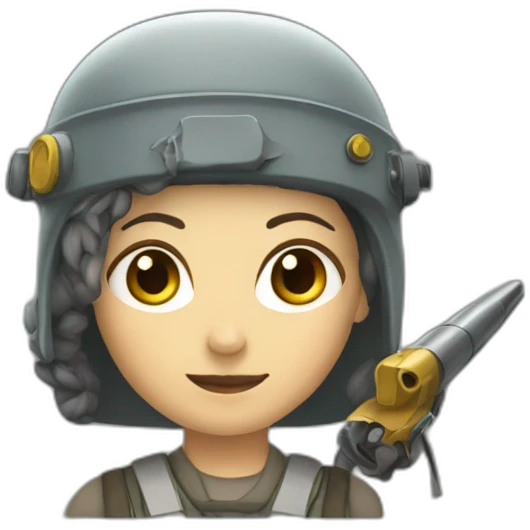 Mitrailleuse emoji
