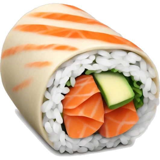 sushi handroll emoji