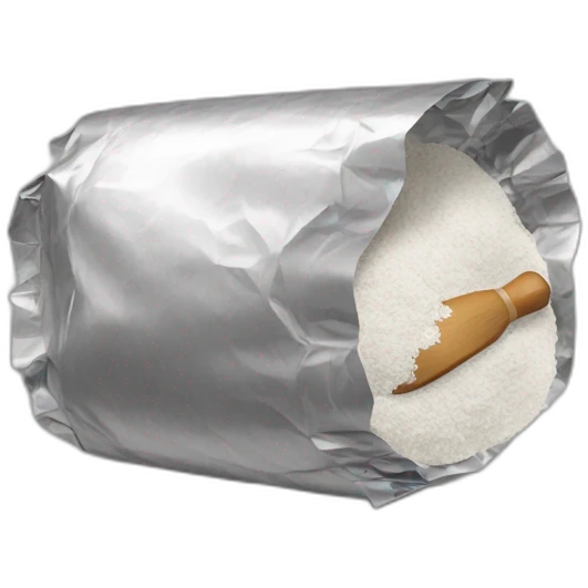 flour and tinfoil emoji