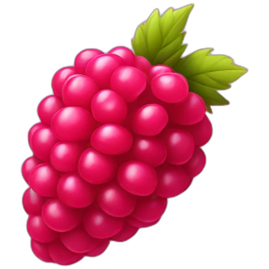 Raspberry emoji