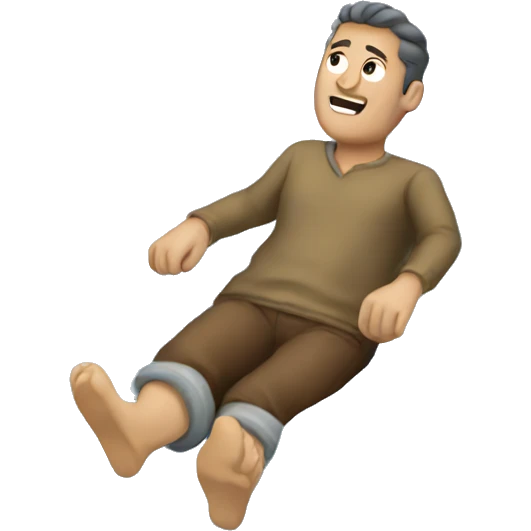 MAN FLOATING emoji