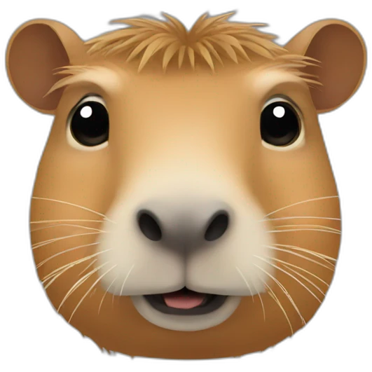 Capybara emoji