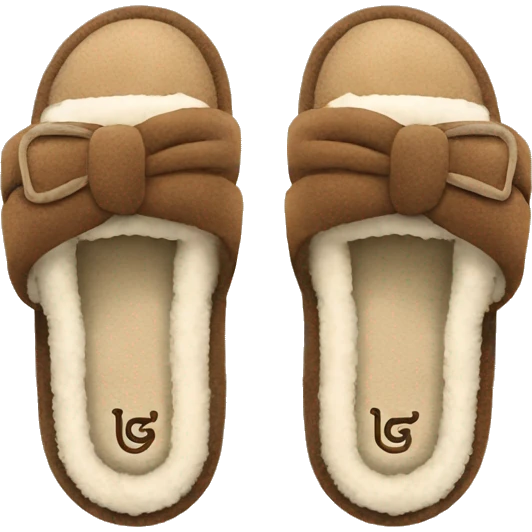 UGG slippers  emoji