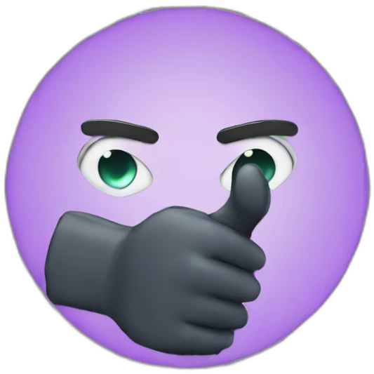 cyber thumbs up emoji