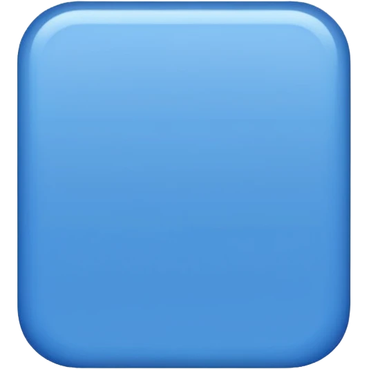 emoji for rectangle blue color emoji | AI Emoji Generator