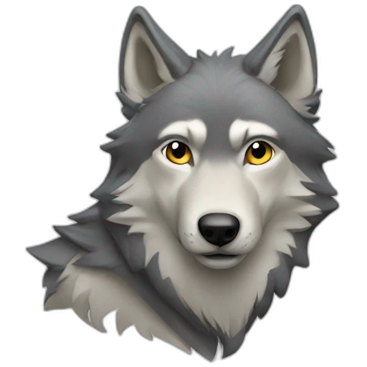 Loup emoji