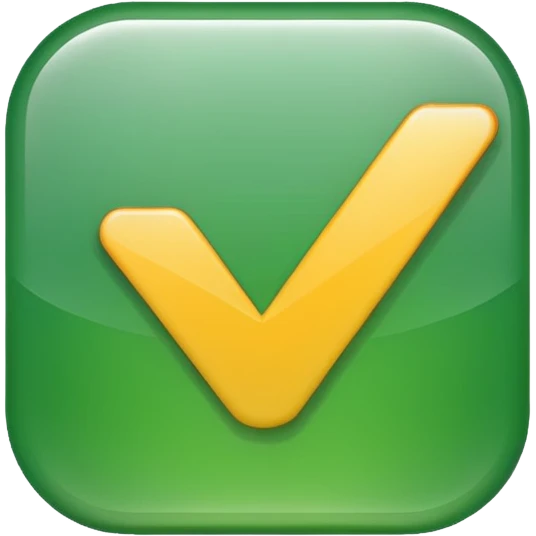 Checkmark emoji
